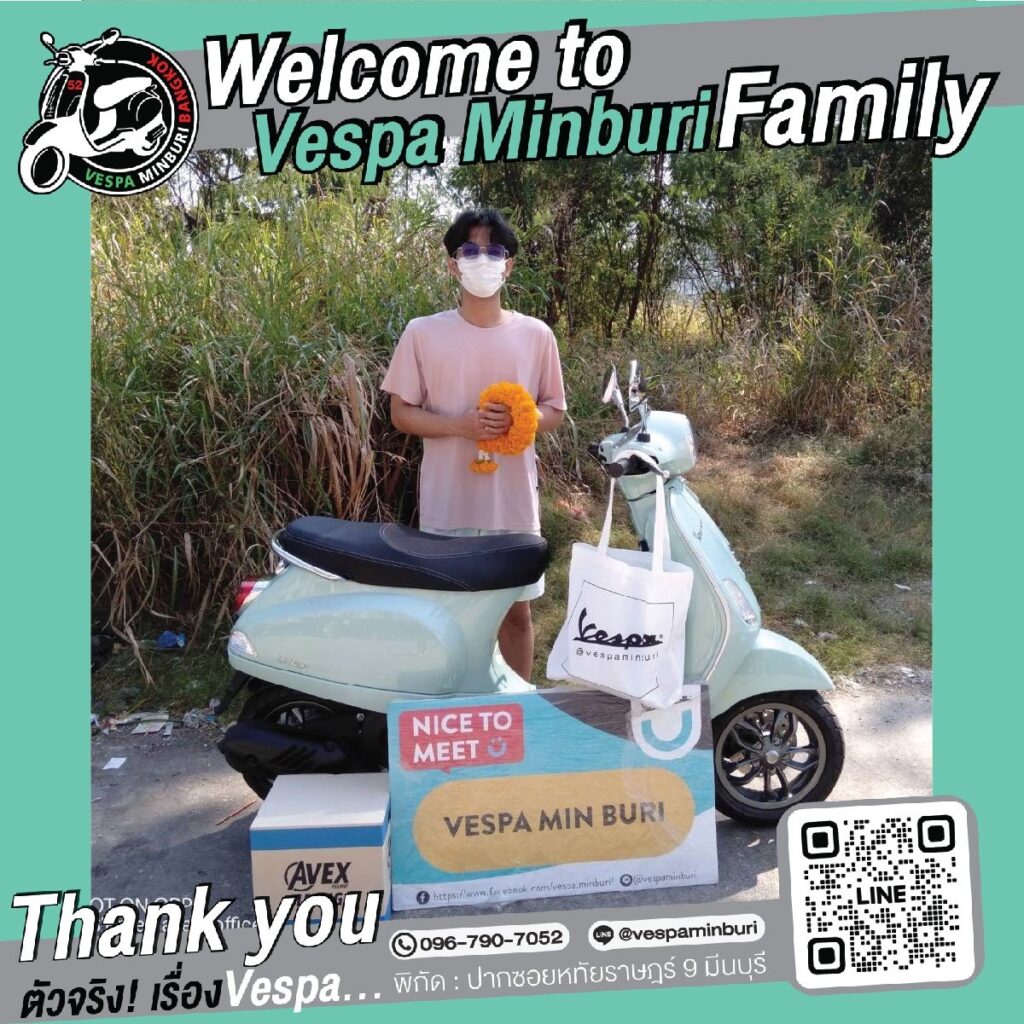 ลูกค้า-Vespa-เวสป้า มีนบุุรี