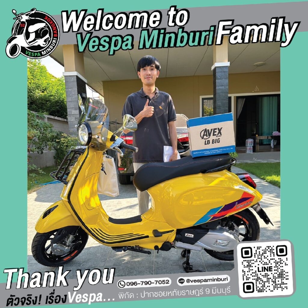 ลูกค้า-Vespa-เวสป้า มีนบุุรี